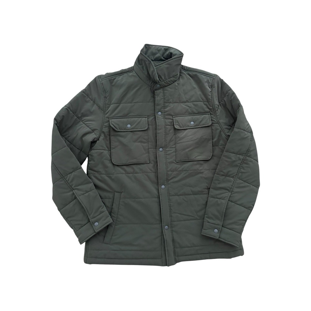 J CREW‎ Men's Eco Nordic Catskill Overshirt Jacket-Primaloft Green Medium